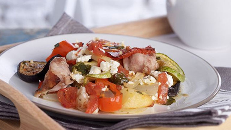 Φτιάξτε μπριάμ με κοτόπουλο στο φούρνο